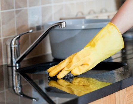 Deep carpet cleaning removing dirt and stains from a living room floor