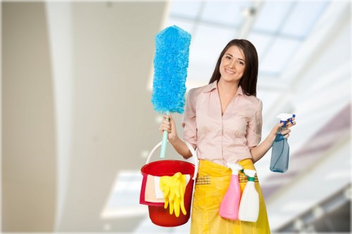 Carpet cleaning team supporting recycling and sustainability in Chadwell Heath